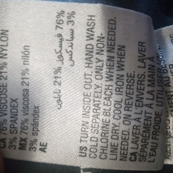 INC mid-rise straight leg pants. - Picture 7 of 7